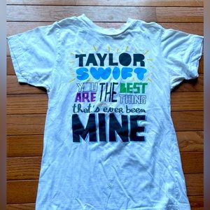 Vintage Taylor Swift Mine Lyrics T-Shirt Speak Now RARE